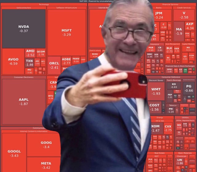 r/wallstreetbets - “Hey Wife, look what I did today at work!” -JPOW