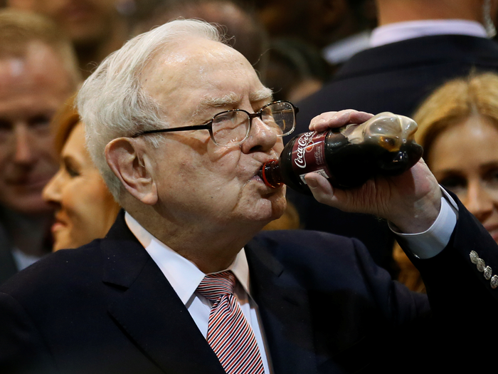 warren buffett cherry coke