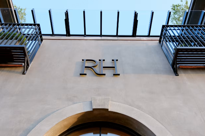 An RH store in Nashville. The furniture retailer topped Wall Street expectations for its second quarter.