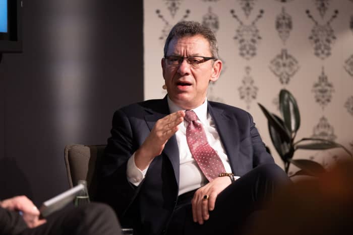 There are clear signs that Pfizer CEO Albert Bourla is being attentive to Wall Street’s critics. Photo: John Scrivener for WSJ