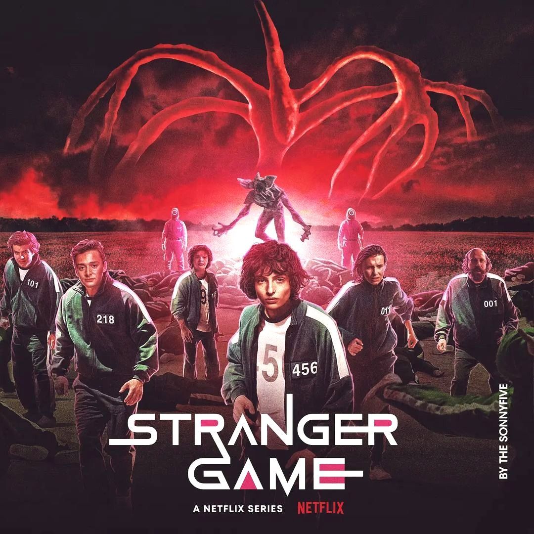 Stranger News on X: "Stranger Things & Squid Game...🦑📺👽 Follow ➡️  @SquidGameNews https://t.co/5sQ0xKAyLP" / X