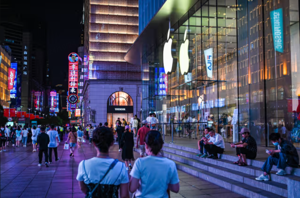 China is one of Apple’s biggest markets but it doesn’t currently plan to roll out its artificial-intelligence features in the country.