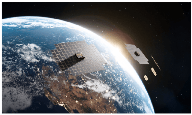 AT&T artwork used with AST’s satellite‑enabled call update.