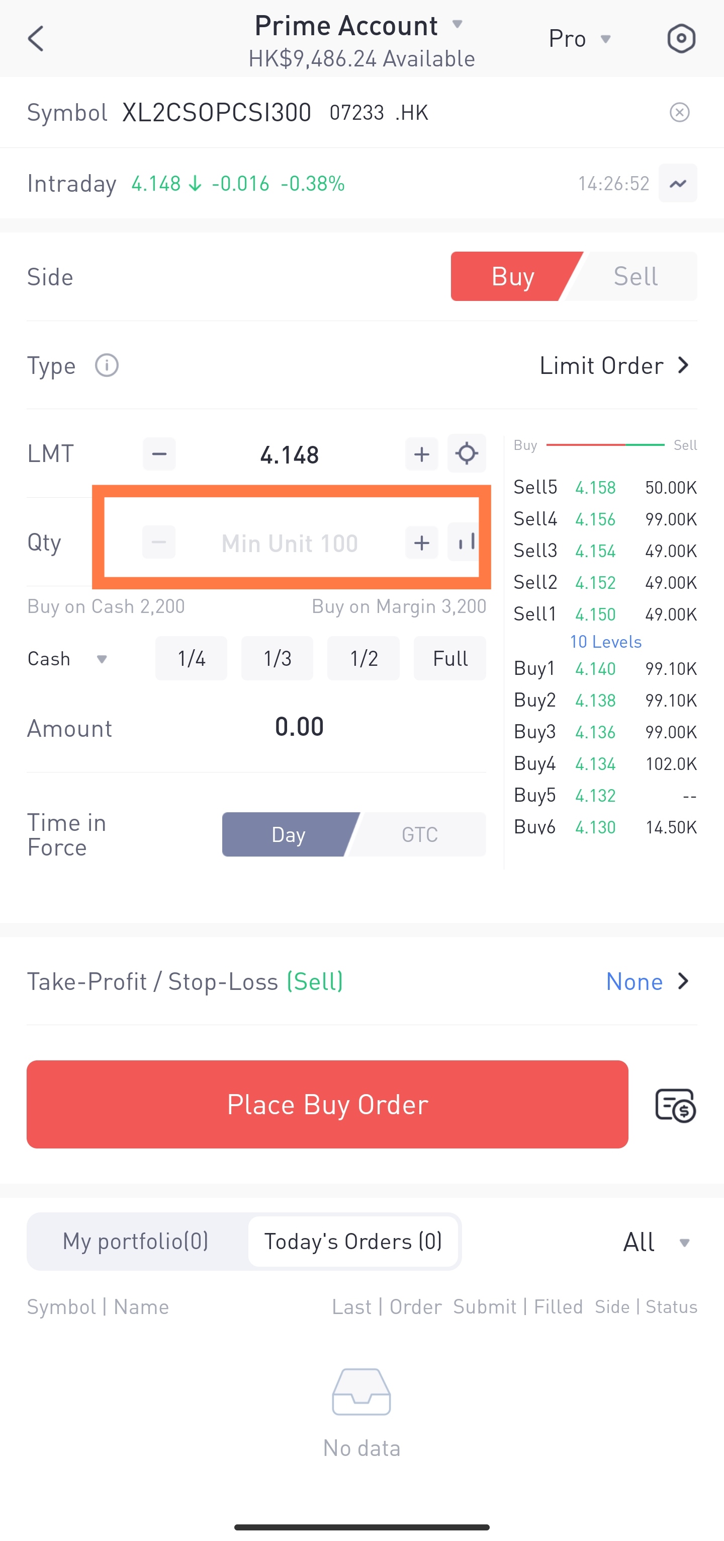  （Source：Tiger Trade app）