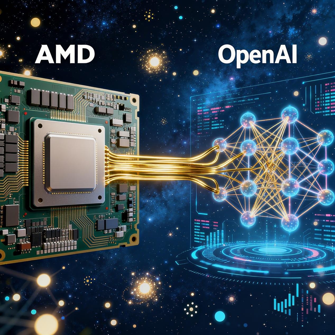 AMD與OpenAI達成6GW GPU合作，2026年啓動MI450部署