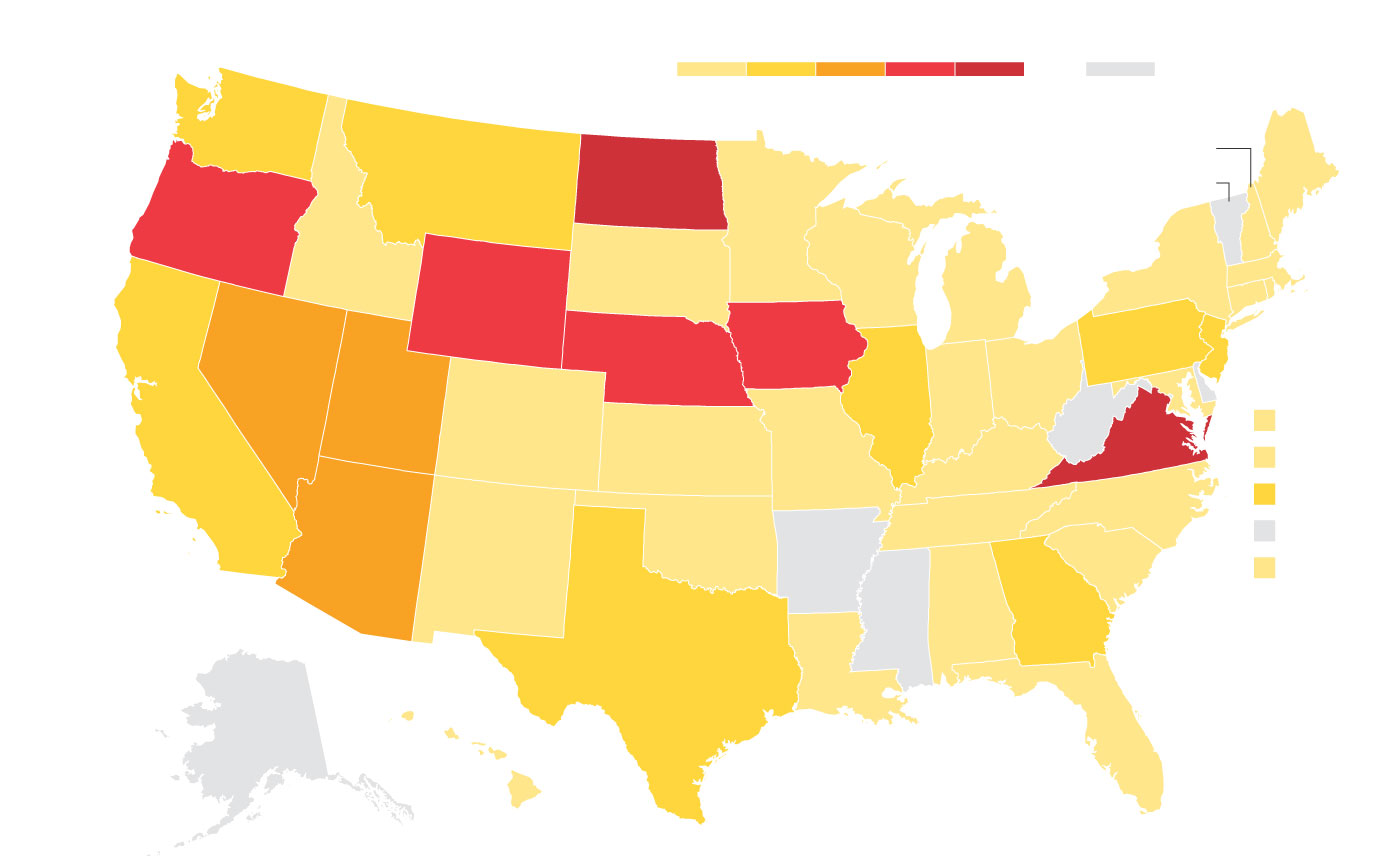 2023 年数据中心占总电力消耗的份额