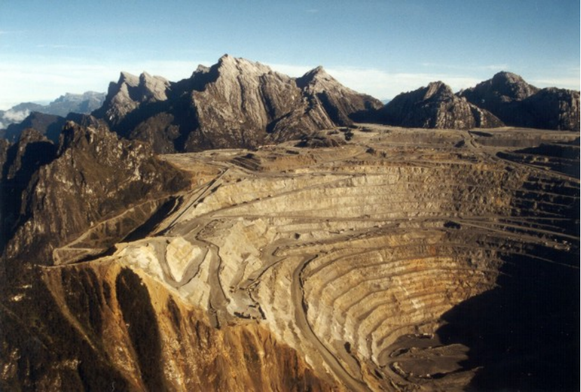 Grasberg Mine 图源：Financial Times