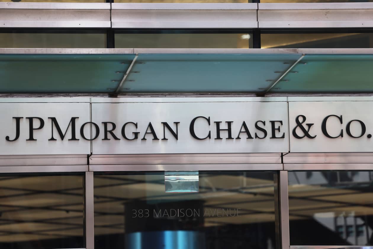 JPMorgan reports quarterly results on Tuesday.