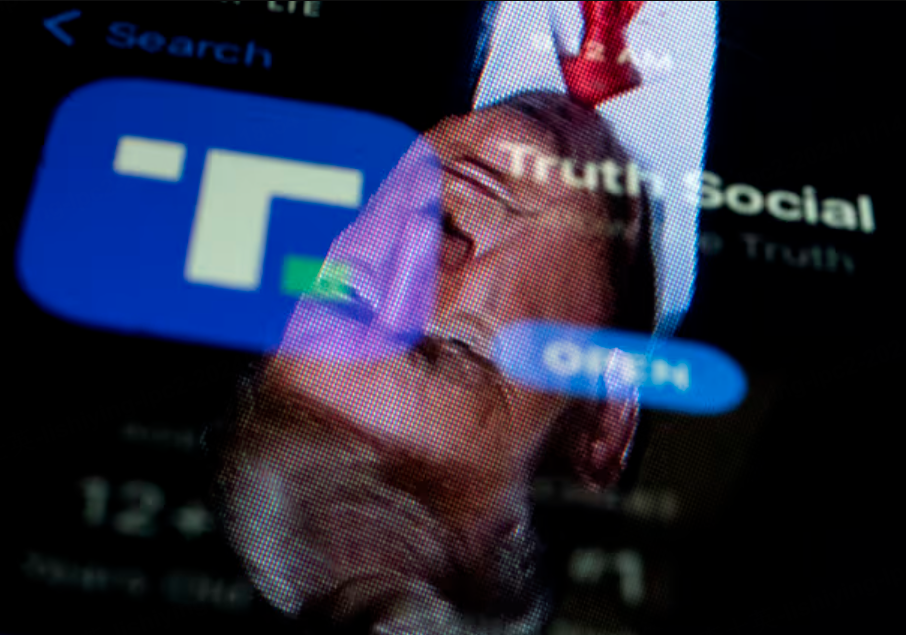 Trump Media trades under the ticker DJT and operates the social media platform Truth Social.