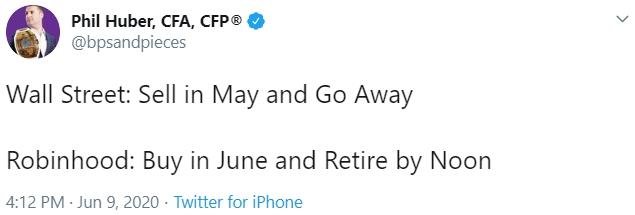 Buy in June and Retire by Noon | Robinhood | Know Your Meme