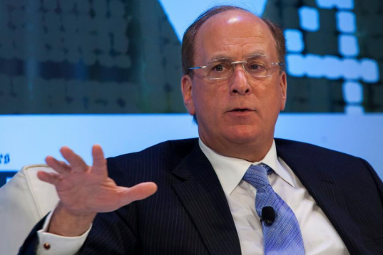 貝萊德CEO Larry Fink