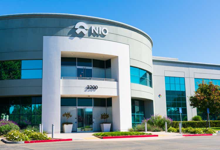 NIO North American headquarters and global software development center in Silicon Valley
