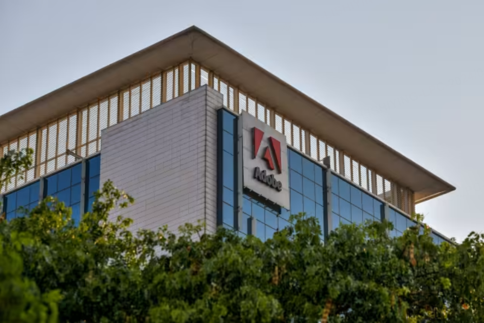 Adobe’s office in Bangalore, India. Some investors are nervous about the outlook for the stock given tools available from AI-focused software companies.