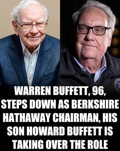 Warren Buffett stepped down Friday as chairman of Berkshire Hathaway after  more than 50 years, becoming chairman emeritus while remaining a director. His  son Howard Buffett, a board member since 1993