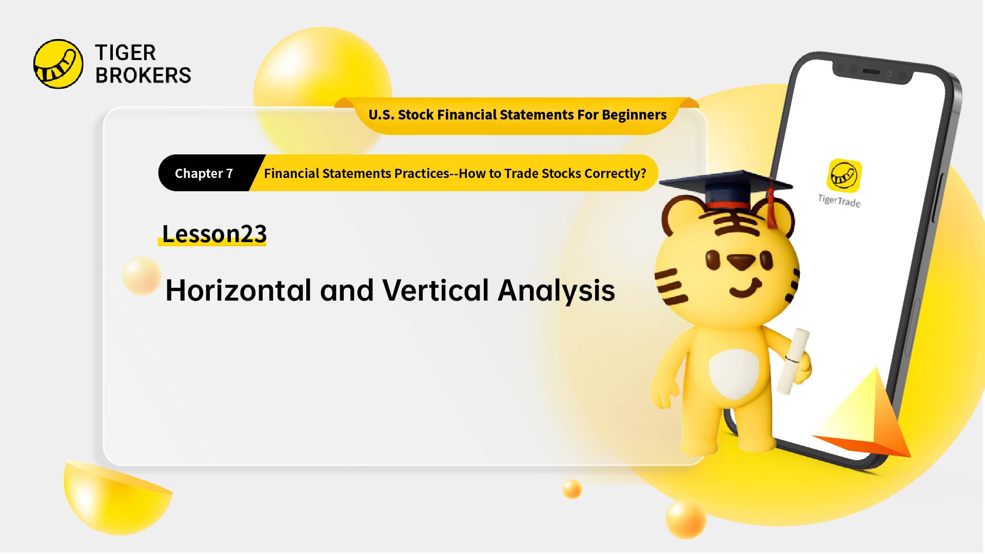 Lesson 23: Horizontal and vertical analysis