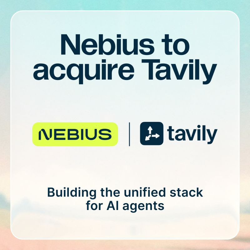 Nebius Acquires Tavily, Enhancing AI Infrastructure Maturity | Leo Gergs  posted on the topic | LinkedIn
