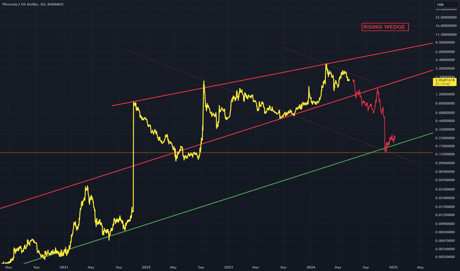PHBUSD: PHBUSD - Rising Wedge Breakdown