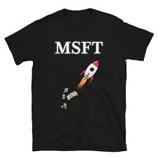 Microsoft Stock Market Ticker MSFT T-shirt Gift Idea for - Etsy New Zealand