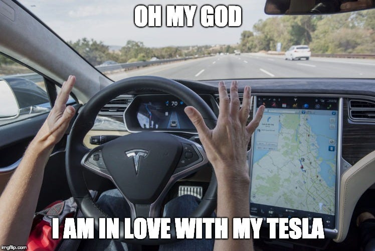 Tesla Model 3 — I Love My Car. I just got back from a fun ...