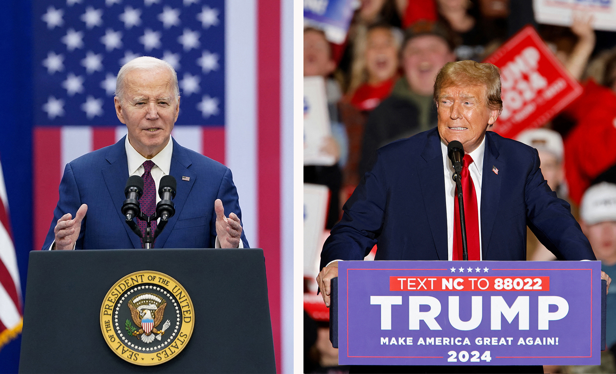 Biden vs. Trump: Who is leading the polls? | Reuters