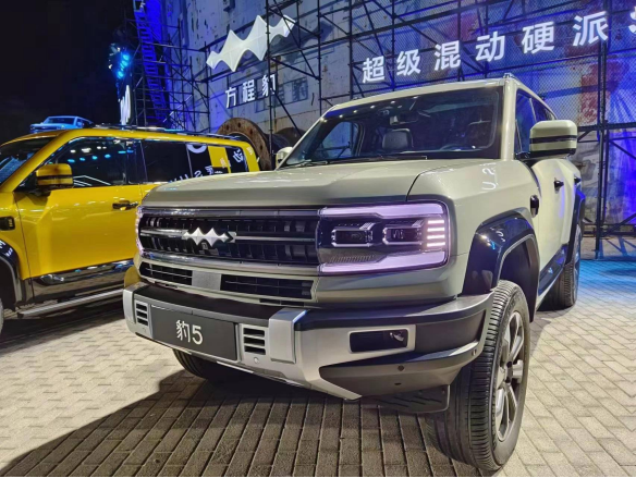 比亞迪方程式豹5車型