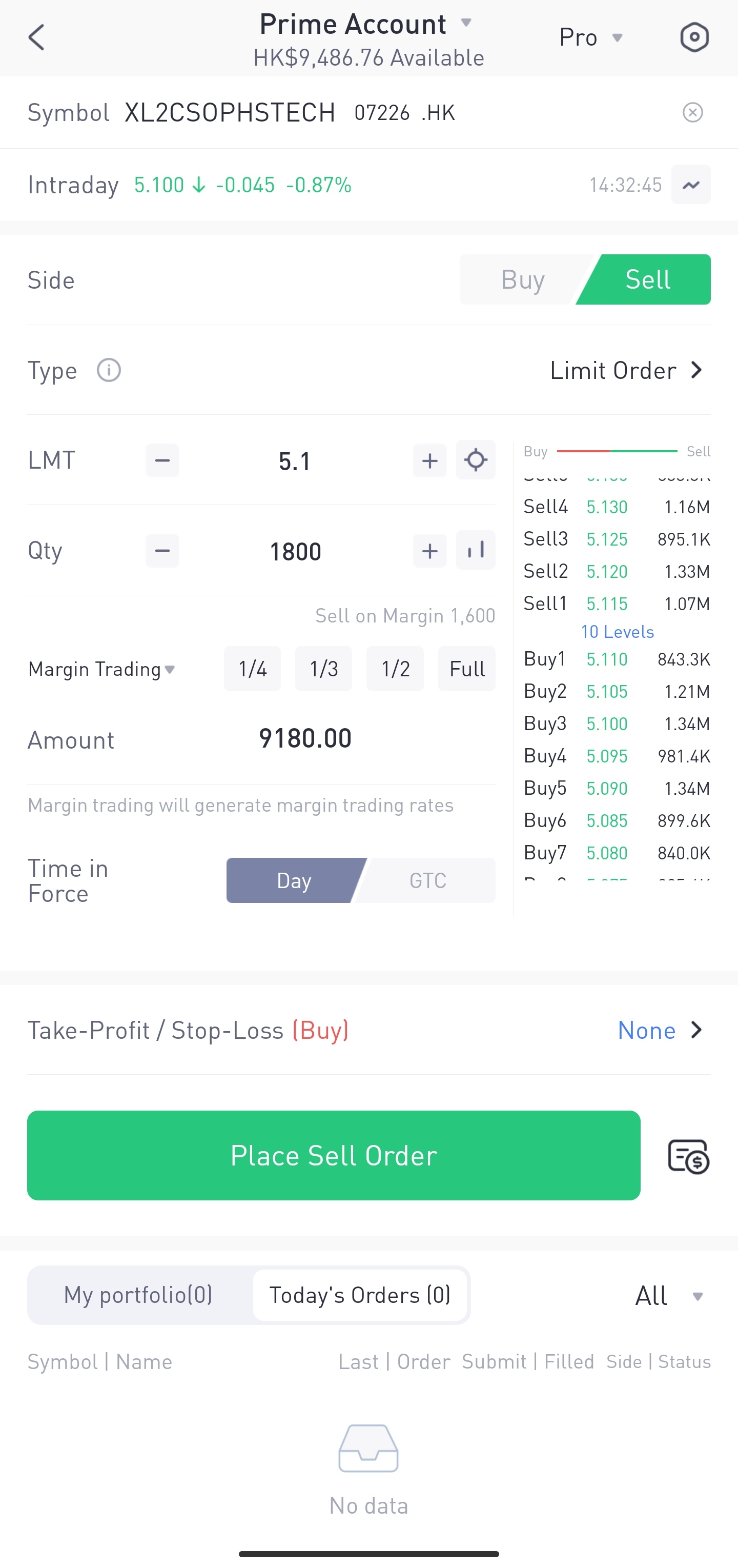  （Source：Tiger Trade app）