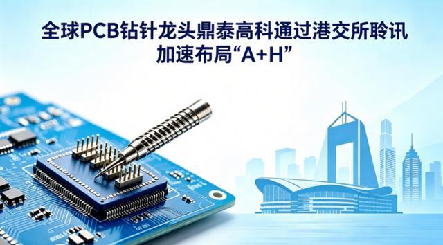全球PCB鑽針龍頭鼎泰高科通過港交所聆訊加速佈局A+H，圖源：鳳凰網