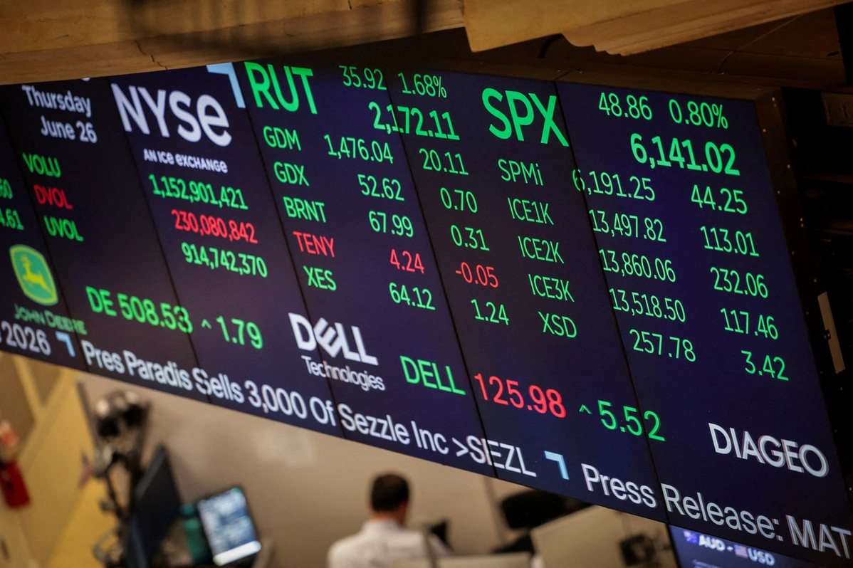 华尔街投资机构警告美股短期将出现10%-15%回档，图源：经济日报