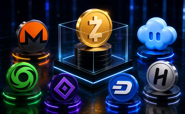 2026年用於匿名加密貨幣交易的7大隱私幣